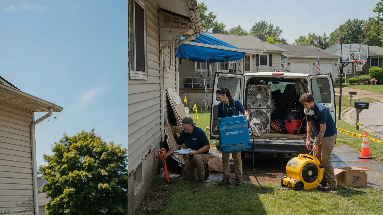 Ceiling Leak Cleanup in Florence, IN near me